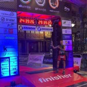 Enrique Barber - Carrera Enhumiliak de 168 Kilometros