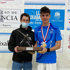 Ximo Vercher - Campeón de Liga 2021 Raspall