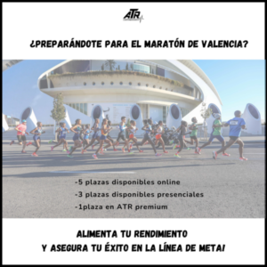 ¿Preparándote para el maratón de valencia? Alimenta tu rendimiento y asegura el éxito.
