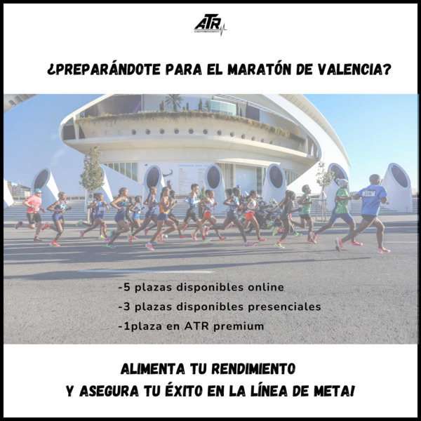 ¿Preparándote para el maratón de valencia? Alimenta tu rendimiento y asegura el éxito.